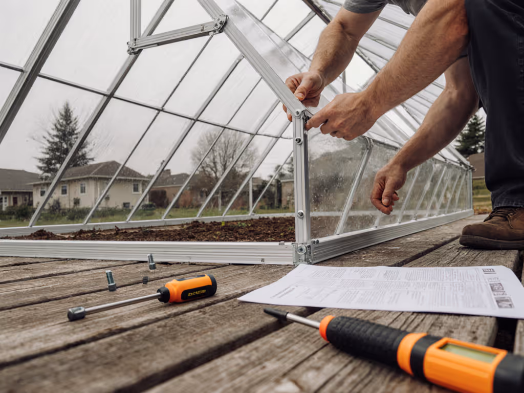 Greenhouse Assembly Difficulty: Honest Build Time Ratings