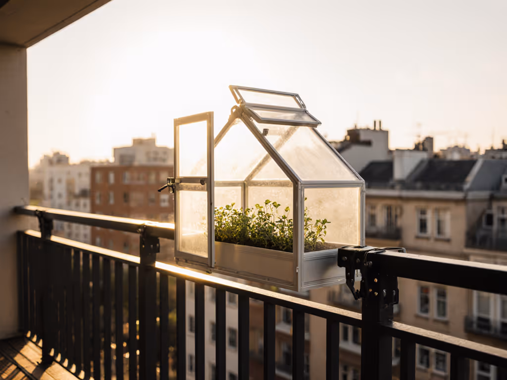 Railing-Mounted Mini Greenhouse Kits Guide