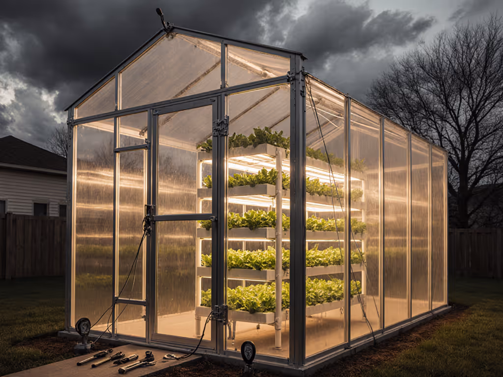 Greenhouse Kits Compared: Hydroponics-Integrated Durability Tested